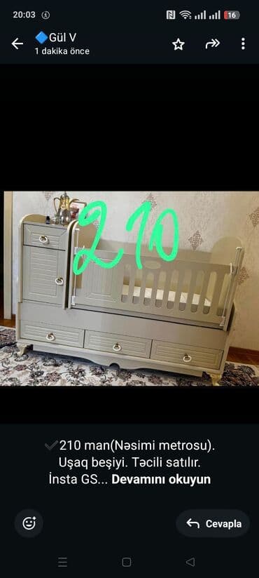 Oğlan və qız üçün, Beşik lalafo.az -da Oğlan və qız üçün, Beşik