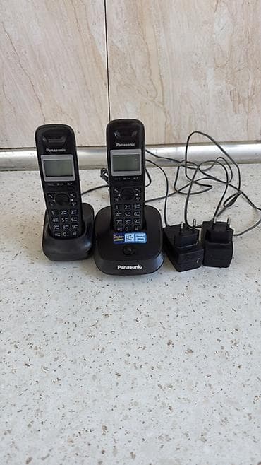 Panasonic DECT simsiz ev/ofis telefon dəsti - Brend: Panasonic - — 1