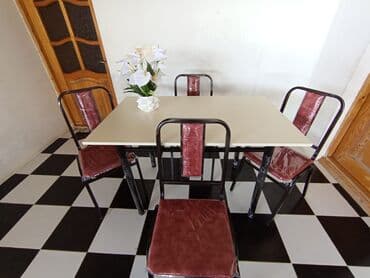 metbex stollari sederek: Qonaq masası, Yeni, Açılmayan, MDF, Dördbucaq masa — 11