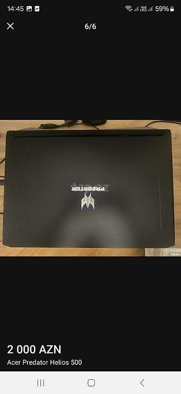 gtx 660: Acer Predator Helios 500 (Model: PH517-51) - Ekran: 17.3", Full HD — 1