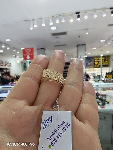 karter uzuk: Toy, Üzük, Sarı qızıl, 585 Əyar, Qaşsız — 3