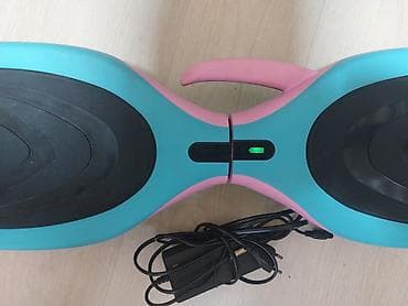 seagway: Uşaq üçün balans skuter/hoverboard - Rəng: mavi-çəhrayı, qara rezin — 5