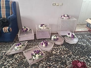 Свадебные платья и аксессуары: 8 eded ag sebet 170 manat. real alıcıya endirim — 4