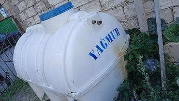 “YAĞMUR” su çəni - Həcm: 1500 L (korpus üzərində işarələnib) -