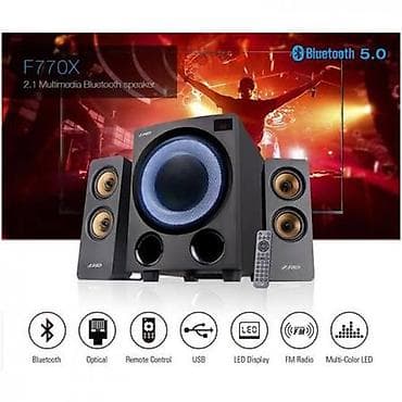 Dinamiklər və kolonkalar: İşlənmiş F&D Kolonka, Növ - Sabvufer, rəng - Qara — 2