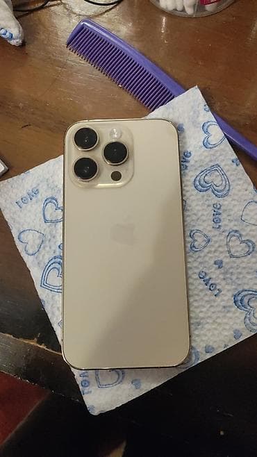 playstation 3 konsolu: IPhone 14 Pro, 128 GB, Qızılı, Zəmanət, Simsiz şarj, Face ID — 2