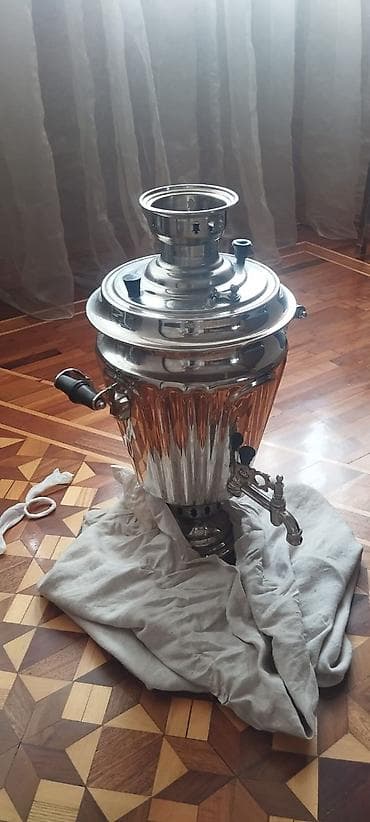 samovar od: Ideal veziyyetdedi qedimidi rahat 80-100 ilindi nenemden qalib teze — 2