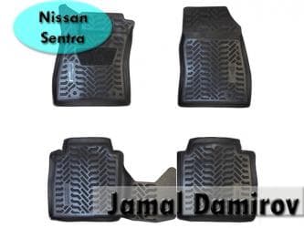 monitor masin ucun: Nissan sentra üçün poliuretan ayaqaltılar. Полиуретановые коврики для — 1