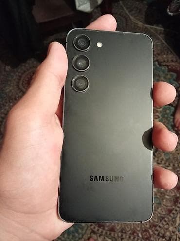 tilvizorlar 2 el: Samsung Galaxy S23, 128 GB, rəng - Qara, Barmaq izi, Simsiz şarj, İki sim kartlı — 3