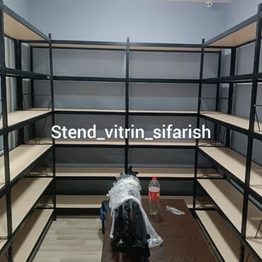 dibçək rəfi: Stellaj karkas metaldan (anbardan satış)(topdan qiymətlər) — 4