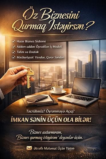 təhsil: Marketoloq tələb olunur, İstənilən yaş, Təcrübəsiz — 1