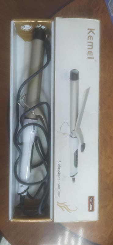 su dalgasi fen: Kemei KM-1001A saç burqası - Professional hair iron – buruq saçlar və — 1
