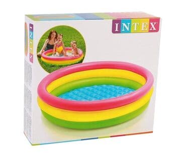 oyuncaq traktor: Uşaq hovuzu – Intex, rəngarəng Ölçü: 147×33 sm Həcm: 299 litr Hovuz — 3