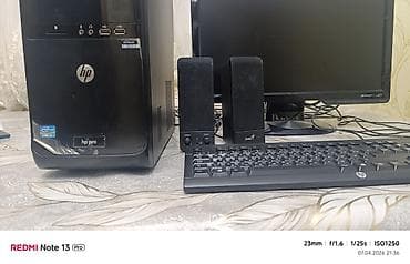 stolustu komputerlər: HP stolüstü kompüter dəsti hər şey təzə Tərkib: - HP Pro sistem bloku — 1