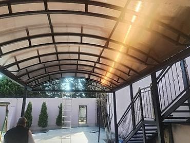 Polikarbonat dam örtüyü və metal konstruksiya isləri və quraşdırılması lalafo.az -da Polikarbonat dam örtüyü və metal konstruksiya isləri və quraşdırılması