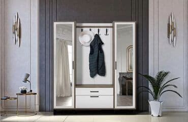 dehliz skaflari: Yeni, Açılan, 4 qapılı Düz dolab, Dəhliz dolabı, Rusiya — 2