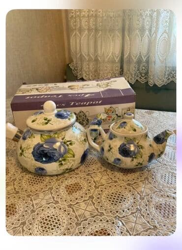 Yeni, rəng - Ağ, Çaydan, Çuqun, 2 l, Rusiya