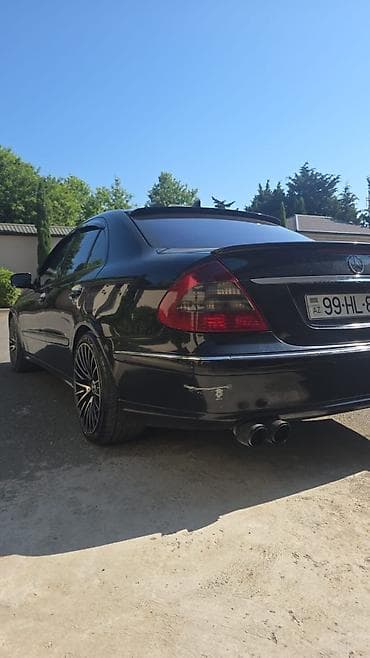 disk r16 type 0: Mercedes-Benz E-Class (W211) sedan – qara rəng, avtomatik — 5