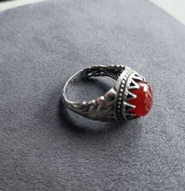 Üzük, Gümüş, 916 Əyar, Əqiq