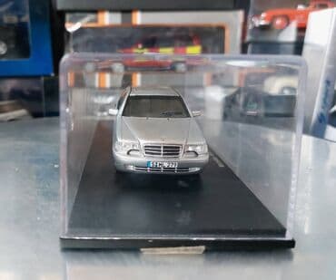 vita start: Коллекционная модель Mercedes-Benz C43 AMG W202 silver 2000 Special — 8