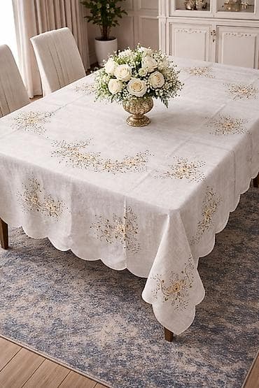 Yeni rəng - Bej Kətan Süfrə