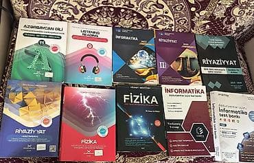 Məktəb və abituriyent hazırlığı üçün dərslik və test toplusu seti — 2