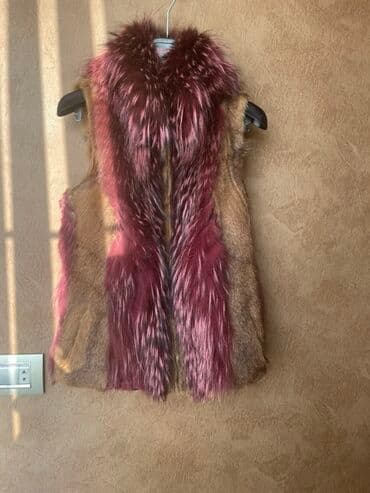 женские спортивные жилеты: Xəz jilet – qadın üçün - Dizayn: Ön hissədə uzun, sıx və parlaq — 2