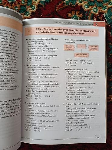 ədəbiyyat toplu: Ədəbiyyat kitabı satılır yeni kimidir.Yazısı flan yoxdur — 2