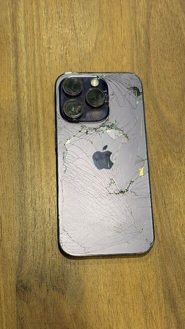 IPhone 14 Pro, 256 GB, Deep Purple, Barmaq izi, Face ID, Simsiz şarj