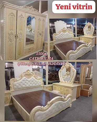matras satilir: *1500₼ vitrin YATAQ mebeli :-TƏCİLİ SATILIR*‼️ Matras var bahalı — 1