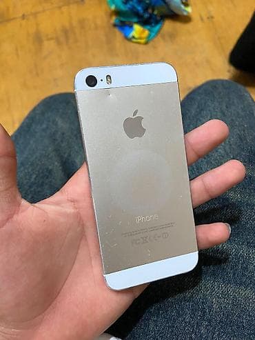 iphone 25: IPhone 5s, 16 GB, Black Titanium, Barmaq izi — 1