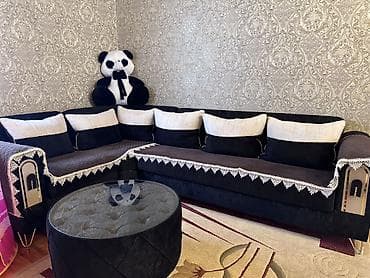 balkon masasi: Qonaq otağı üçün, İşlənmiş, 6 stul — 6