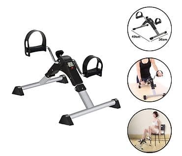 Mini velotrenajor – qol və ayaqlar üçün pedal məşqi aparatı - Kompakt