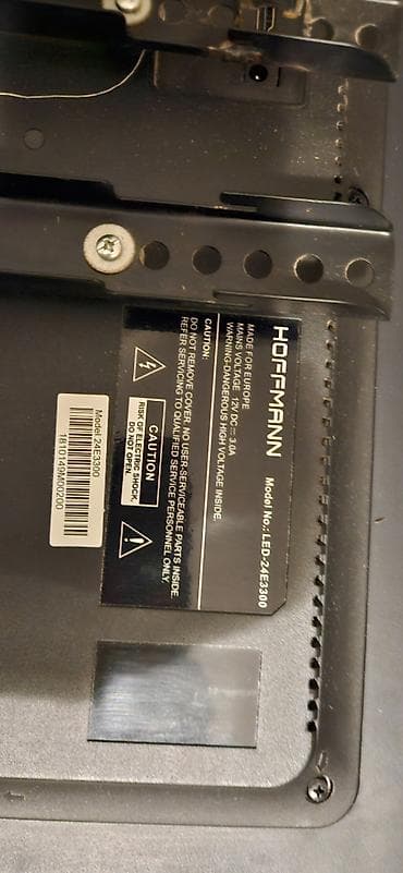 tv box mini: İşlənmiş Televizor Hoffmann LED ekran 24" — 3
