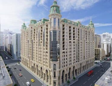 mingecevir yeni tikili binalar: Nizami rayonu (Şəhərin mərkəzində yerləşən DeluxePlace elit yaşayış — 7