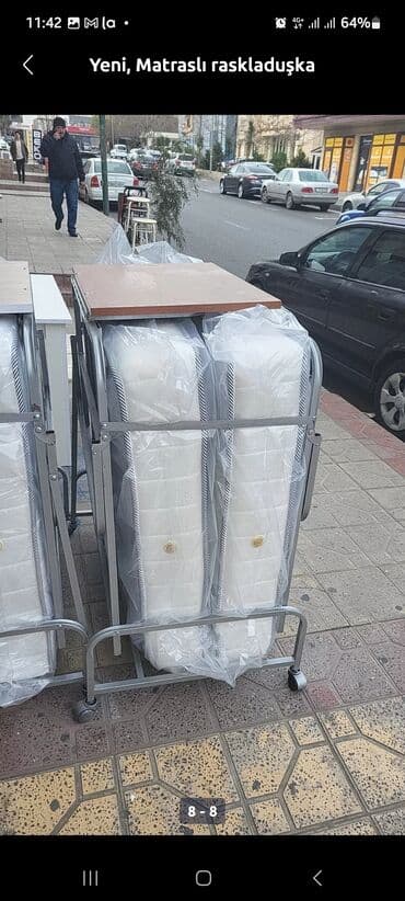 раскладушка с матрасом: Yeni, Matraslı raskladuşka — 3