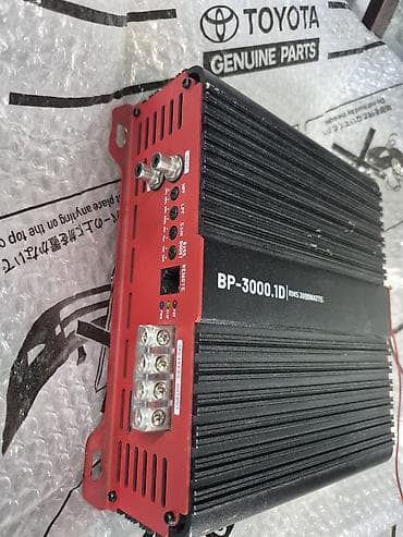 ses mixeri: Avtomobil üçün monoblok güc gücləndiricisi – BP-3000.1D — 2