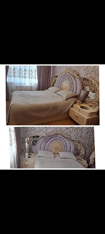 İşlənmiş, İkinəfərlik çarpayı, Matrassız