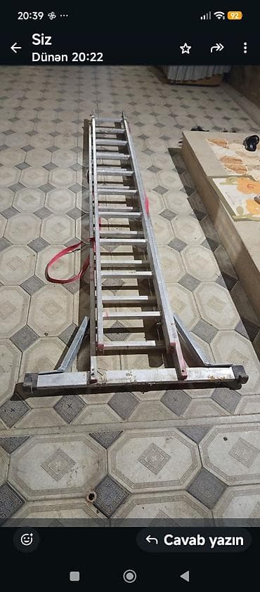 Digər alətlər: Alüminium çoxfunksiyalı nərdivanHec bir problemi yoxdur - Material — 3