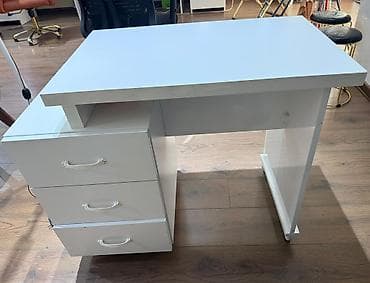 komputer stullari: Kompüter masası, İşlənmiş, Laminat, Dördbucaq masa — 2