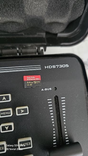 Fotokameralar: DeviceWell -HDS7305 üzərində 64gb sürətli kart və səs kabeli — 4