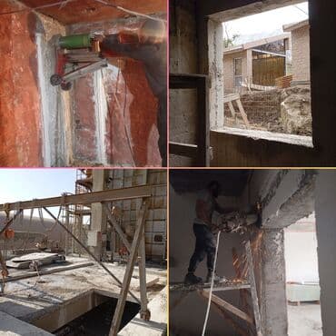 seyf qapi: #Betonkesme #betondeşmə Beton kubik kərpic - dən kəsim deşim — 3