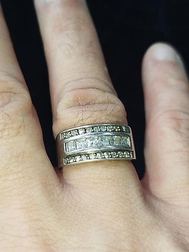 brilliantlı üzüklər: Üzük, Gümüş, Brilyant — 3