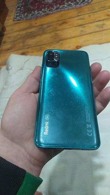 telofonar: Redmi Note 10, 64 GB, rəng - Yaşıl, Barmaq izi — 3