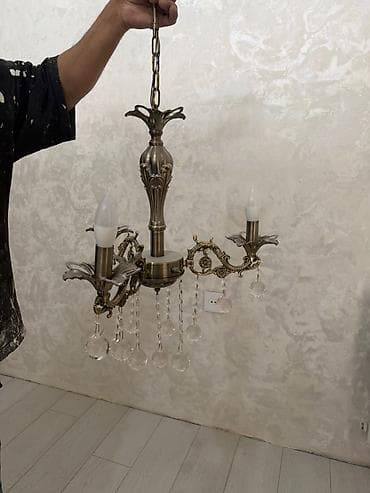 yerustu cıraq: Çılçıraq, 3 lampa, Metal — 5