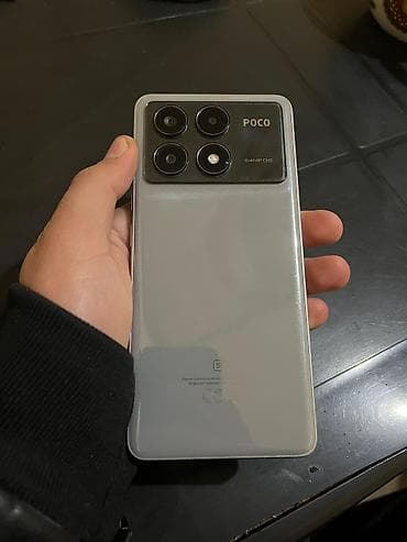 telefon kuller: Poco X6 Pro 5G, 512 GB, rəng - Gümüşü, Sensor — 1
