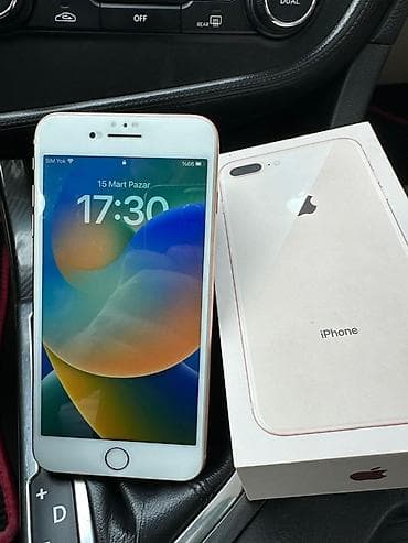 qızıl terezi: IPhone 8 Plus, Qızılı, Barmaq izi — 1