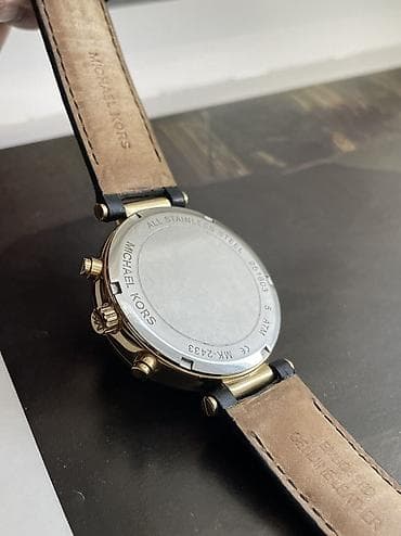 qizil aliram: İşlənmiş, Qol saatı, Michael Kors, rəng - Qızılı — 8