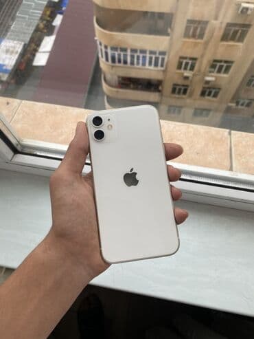 iphone 12 64 gb qiymeti: IPhone 11, 64 GB, Ağ, Simsiz şarj — 1