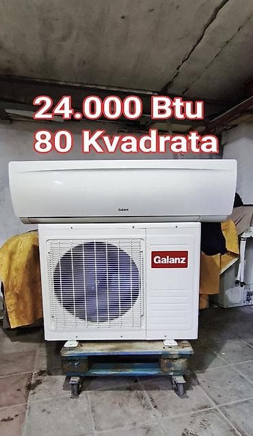 Kondisioner Galanz, İşlənmiş, 70-80 kv. m, Split sistem, Kredit yoxdur, Ödənişli quraşdırma